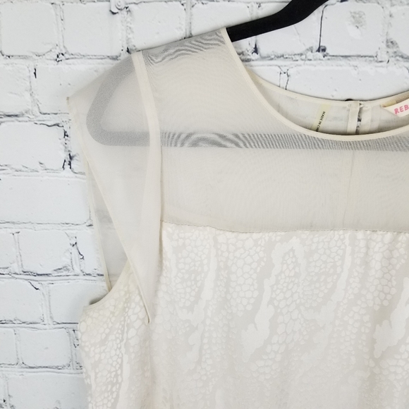 REBECCA TAYLOR | 100% silk animal print blouse - Picture 2 of 11